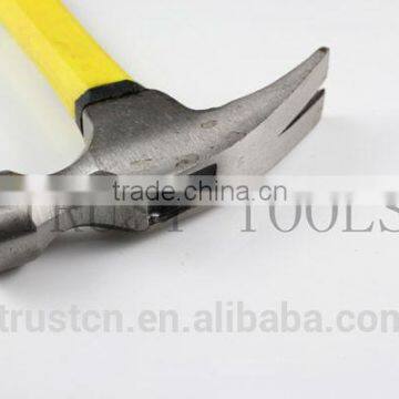 Right Angle Claw Hammer With Yellow Plastic Handle HM1012 photo-3