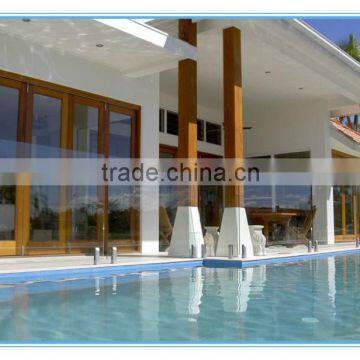 The laminated glass pool fence spigot