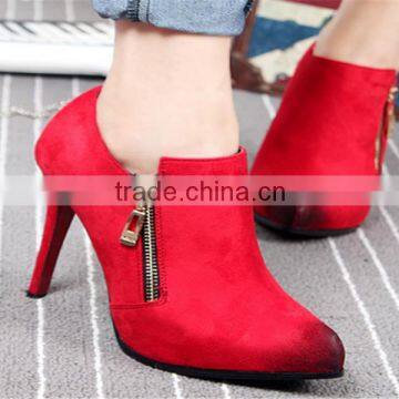 ladies winter boots bangkok boots Hot selling leather upper rubber bottom boots