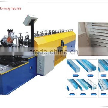 C channel shape light gauge roll forming machine