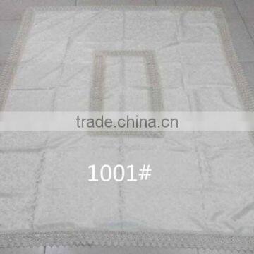 Polyester White Tablelcoth With Lace photo-2