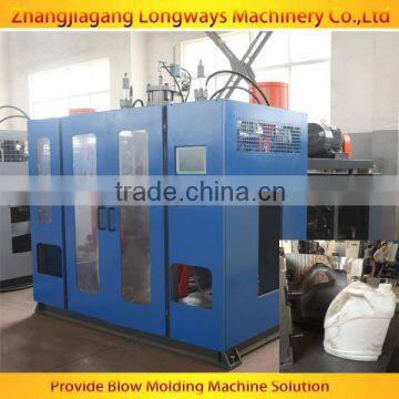 Plastic HDPE oil cans manufacturing machine cost / blow moulding machine