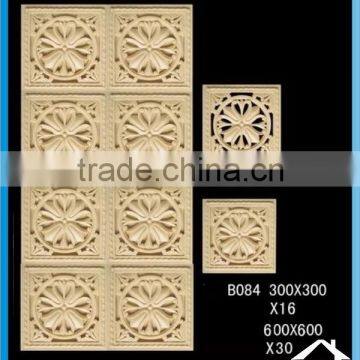 Carved sandstone 3d wall tile