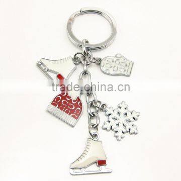 custom chains style metal key chain with fashionable style