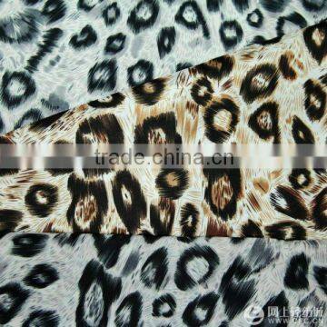 animal printed dulll cotton of jacket lining