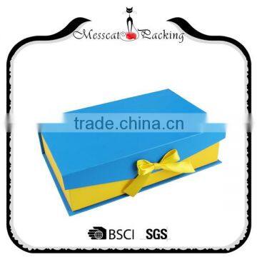 Pantone Color Foldable Gift Box With Ribbon For Candle photo-3