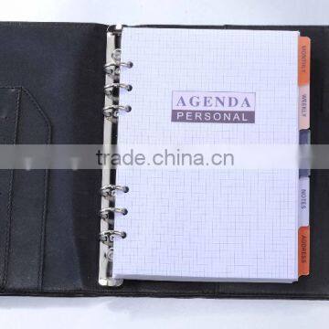 2016 Organizer Promotiona PU Notebooks File Folders Made in China