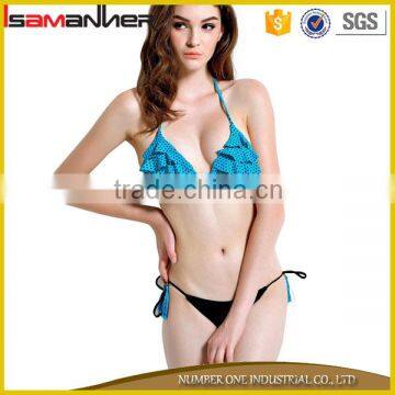 Hot hot sexy lady swimwear photo micro open sexy ladies crotchless bikinis