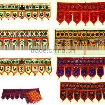 Bohemian Home Door Valances India- Wall hangings- Door Hangings Wholesale Lots -New Bollywood Designer Door Hanging