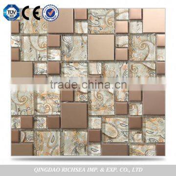With Amazing Quality, Colorful Glass Tile Glass Mosaic photo-5