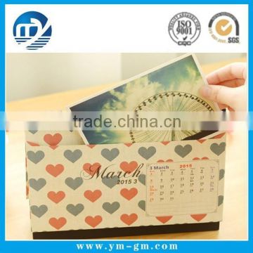 Fashion design and good price calendar wholesale calendar printing