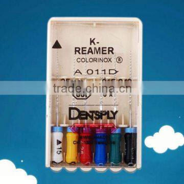 Dentsply Maillefer Files K-REAMER COLORINOX dental files and reamers