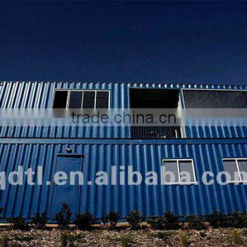 Two storey movable standard 40ft prefab shipping container house