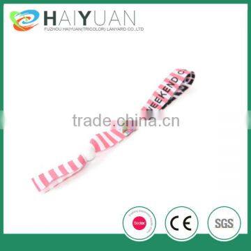 custom fabric wristband