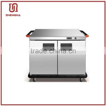 New hot sale banquet mobile food warmer cart