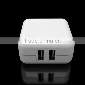 5V 2.1A Output USB Charger 2 Port USB Charger for Mobile Phone photo-4