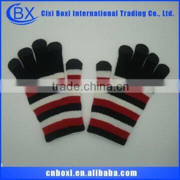 High quality China supplier hot sale magic knit finger gloves