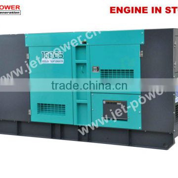 50kw three phase diesel generator price from china with low speed alternator spare parts