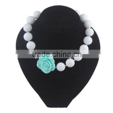 2016 factory baby bead necklace , 7 layer bead necklace bead