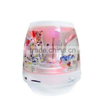 Wholesale Newest Liquid Speaker Mini Portable Capsule Travel Mobile Pocket Speaker With Rechargeable Battery photo-2
