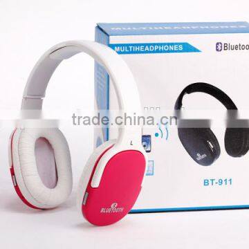 High quality handfree Bluetooth Wireless Stereo Headphone built-in Mic