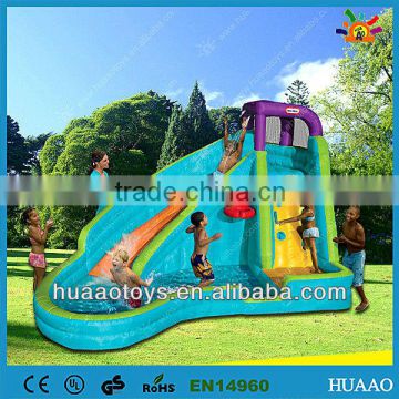 Commercial park inflatable water slide for sale