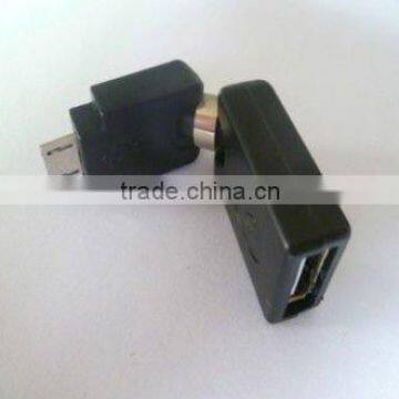 hot sale and popular USB AF to MICRO b rotate 360 adapter