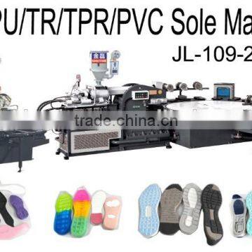 Fashion PVC Making Machine PVC Injection Shoes Machine Small Plastic Injection Molding Machine JL-109