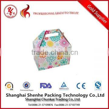 Colorful Handle gift Packing Box