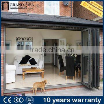 2.0mm Thermal Break Aluminium Insulated Folding Door Quality Choice photo-4