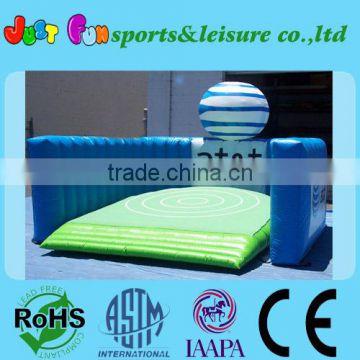 inflatable golf chip on mat , inflatable golf ball mat