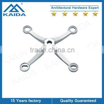 4 arm Stainless steel spider for glass wall