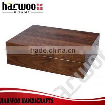 Luxury walnut tea display box for sale