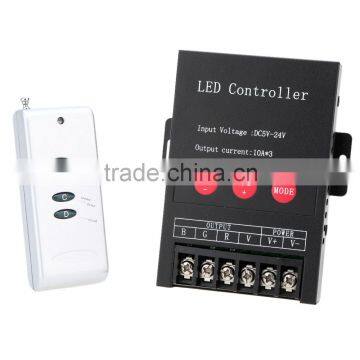 Remote Control LED RGB Wireless Controller 3*10A DC5-24V for LED Strip Eposed Light Module