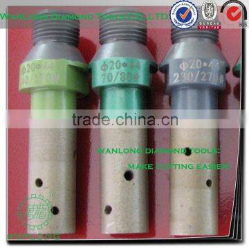 high efficiency diamond finger bit 1/2 x 35mm for stone processing,diamond tools