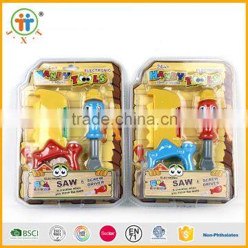 Hot selling good plastic cheap toys tool set for kids