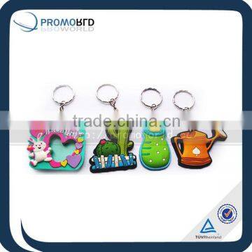 Custom Design Rubber Keychain