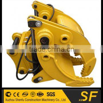 China made high quality durable excavator attachments hydraulic grab