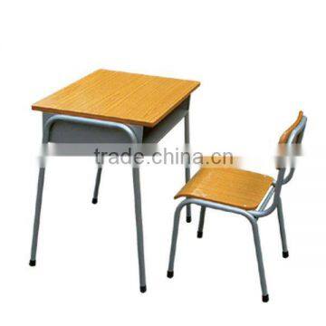 Study desk and chair,student desk,school furniture,single student desk and chair