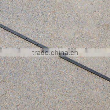 square steel nail stake