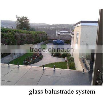 China Manufacturer Tempered Glass for Balcony Railings Glass Cut to Size