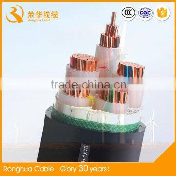 Copper conductor 5 core pvc insulated power cable 5x16mm2 power cable