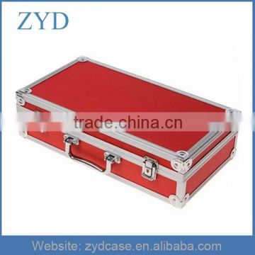 Aluminum Wine Display Case, Red Wine Box Wine Case Gift Box, Portable Wine Case ZYD-LX121204