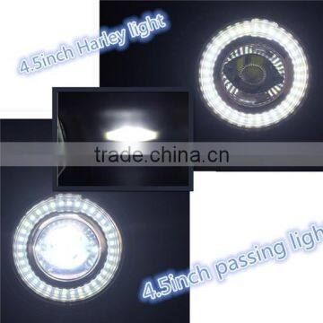 30W 4.5 Inch Cre-e DRL Led Harley Motorcycle Fog Light Kit Driving Lamp With Angle Eyes for Harley Davidso-n photo-6