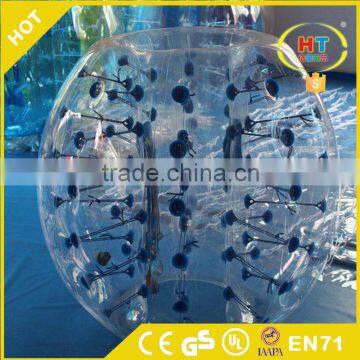 Hot selling Body Zorbing Bubble Ball Inflatable Bumper Ball for sale