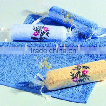 cotton embroidery towel