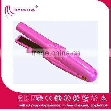 2016 fast temperature electrical portable hair straightener