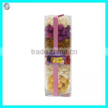 Round Glass Vase Potpourri Dried Flower