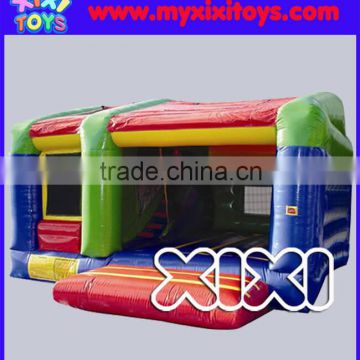 Popular inflatable slide bouncer combo for kids, inflatable jumping house