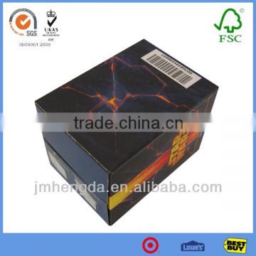 Corrugated Paper Fashion Design Standard Packing Box Sizes For Sale